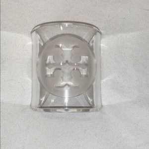 Tory Burch Jewelry - Tory Burch lucite clear cuff bracelet Tory Burch Jewelry - Tory Burch lucite clear cuff bracelet